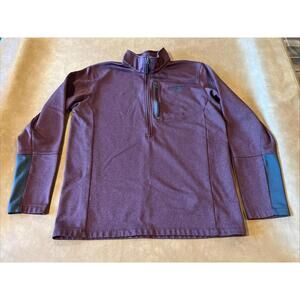 The North Face Fleece Lined Track Jacket (Men’s XL) Burgundy